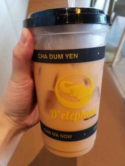 D'elephant Thai Street Food, Glen Waverley, Thai milk tea