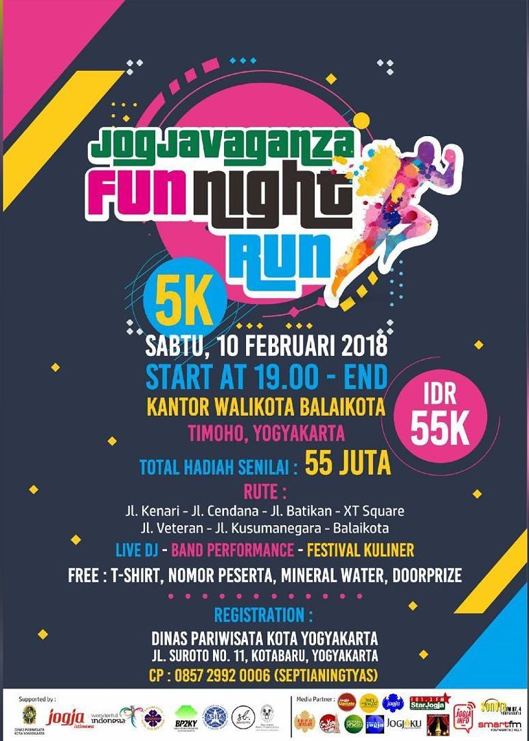 Jogjavaganza Fun Night Run • 2018 Jogjavaganza Fun Night Run • 2018