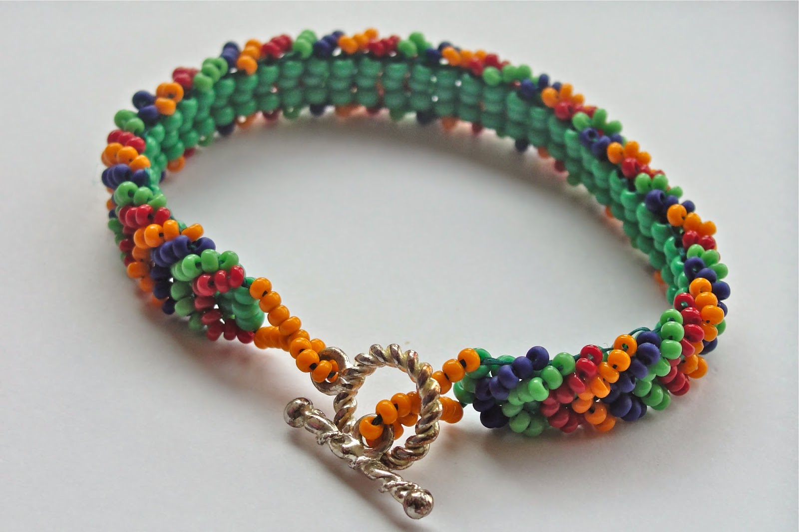 Embellished Ladder Stitch Bracelet SimplyCrafting101