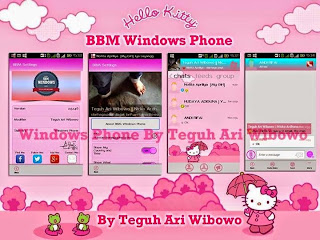 Screenshot BBM Mod Hello Kitty Apk v3.0.0.18 Terbaru BBM Mod Hello Kitty Apk v3.0.0.18 Terbaru