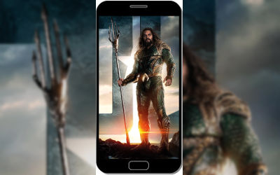 Aquaman dans Justice League - Fond d'Écran en QHD pour Mobile