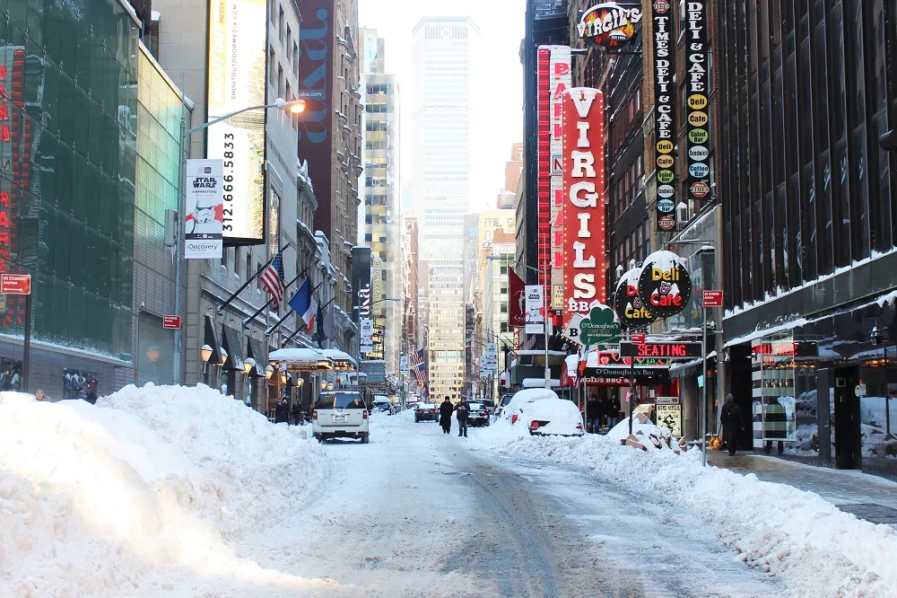 NYC snowstorm | weekend in New York | travel and lifestyle blog