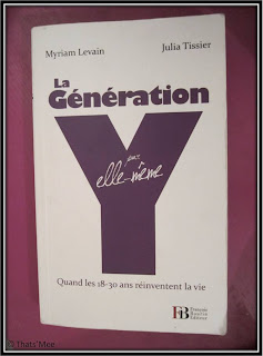 livre La generation Y par elle-même Myriam Levain Julia Tissier