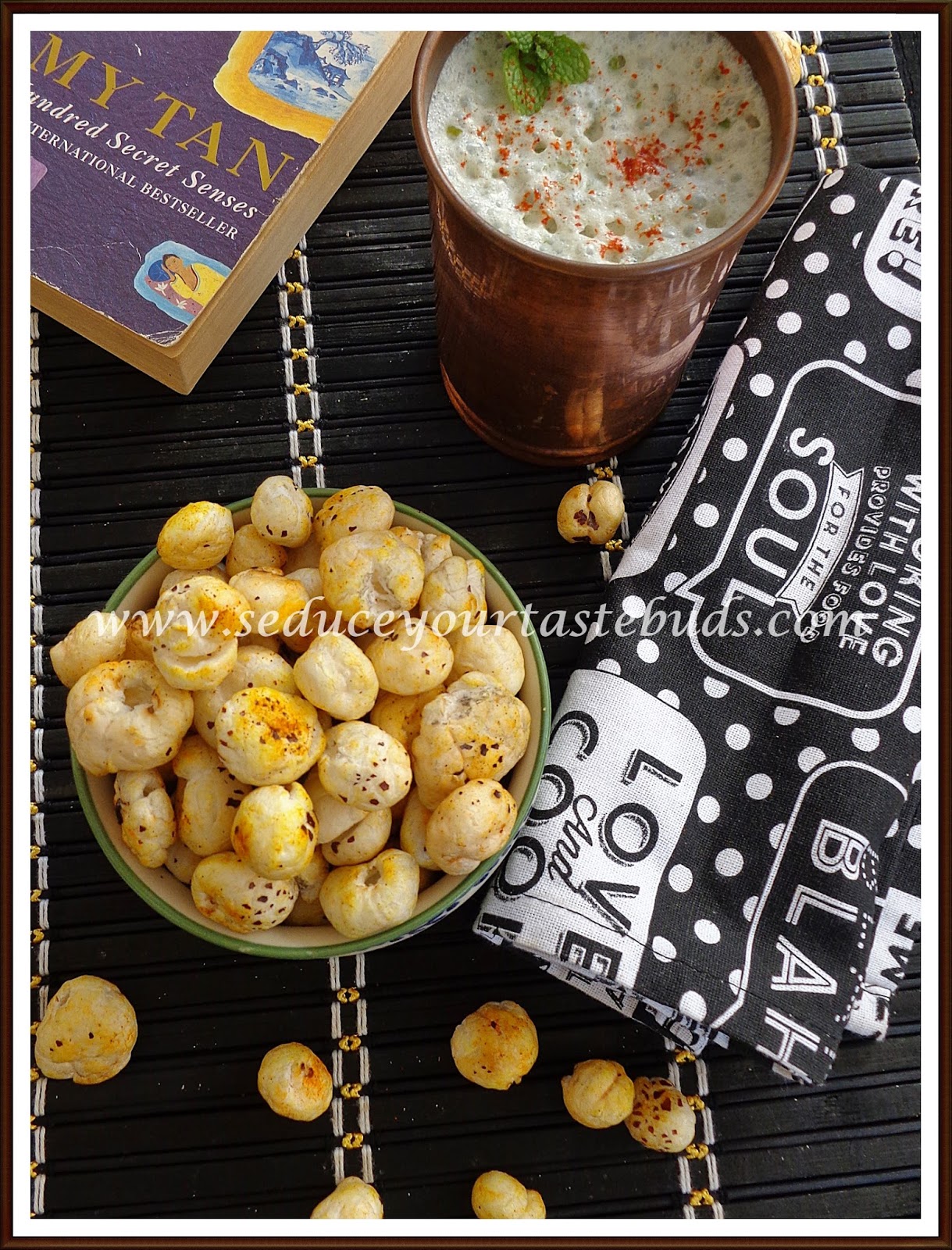 Roasted Makhana Recipe Puffed Lotus Seeds Snack Recipe Seduce Your