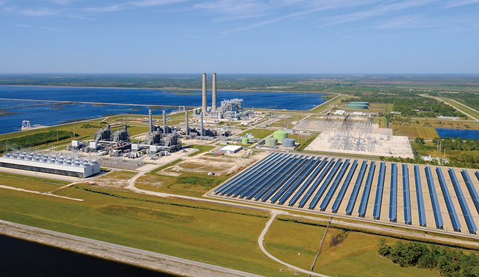 Solar Power Plant Florida