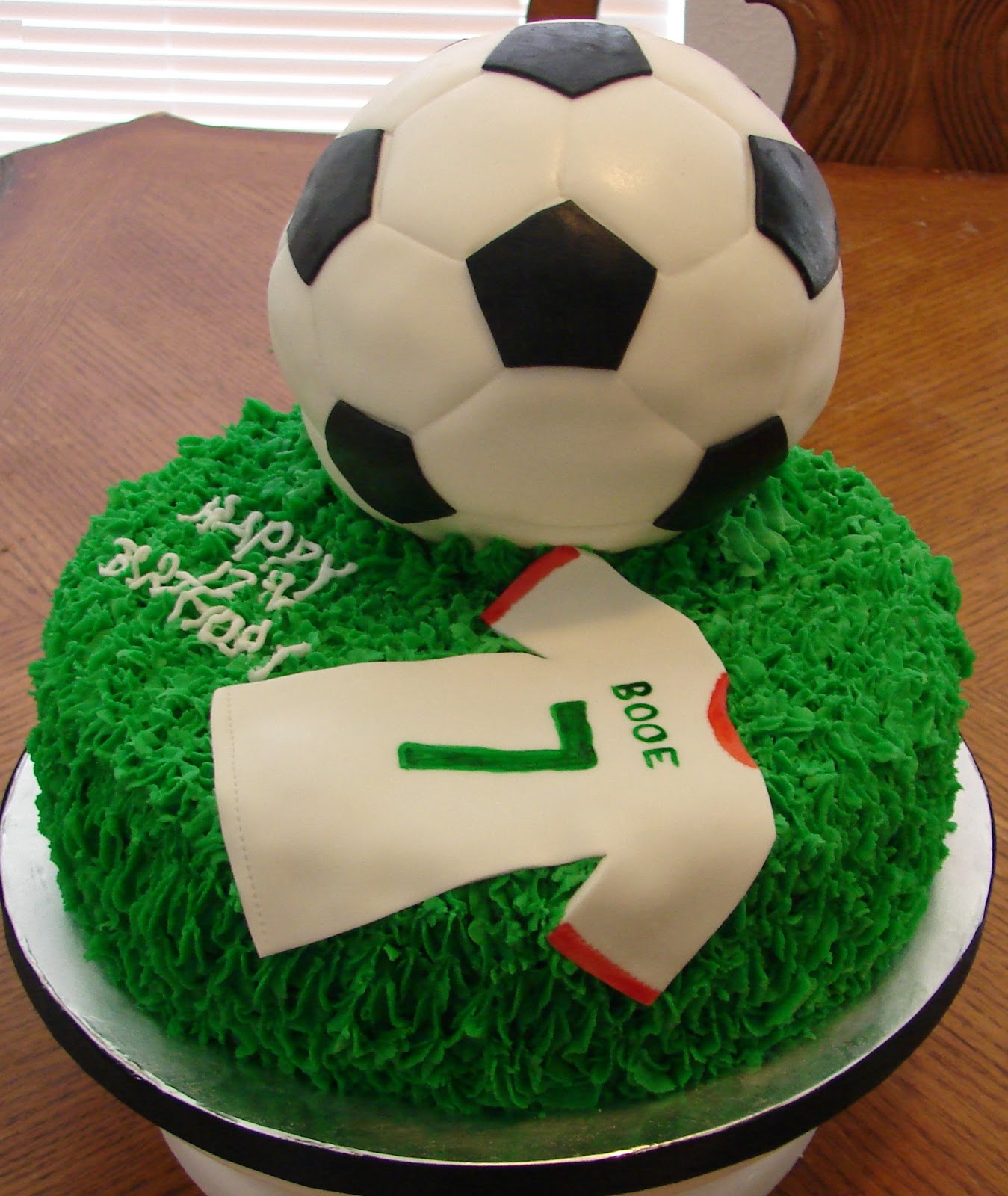 My Cake Hobby Soccer Ball Cake