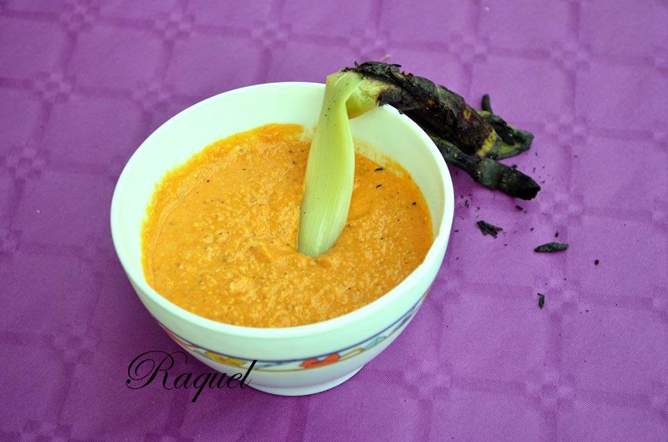 Salsa Romesco y calçots