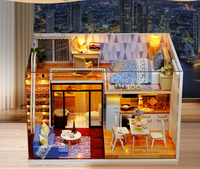 5 diy miniature dollhouse