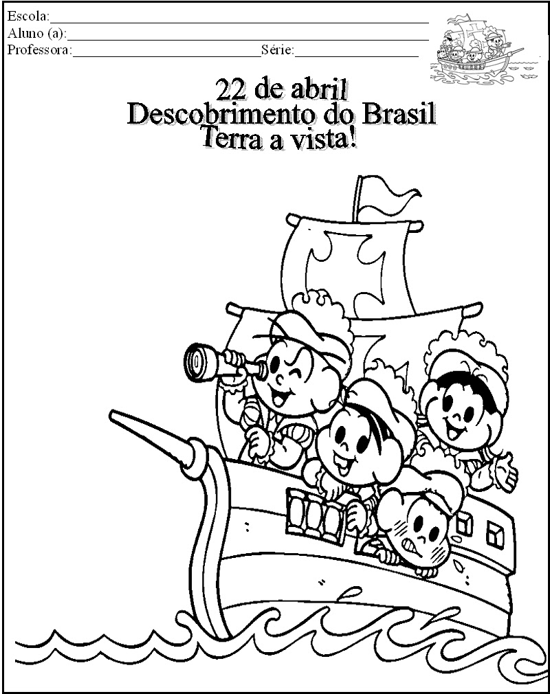 Ciranda da aprendizagem: Atividades para o dia do descobrimento do Brasil