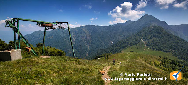 Scendendo verso l'alpe di Neggia Scendendo verso l'alpe di Neggia