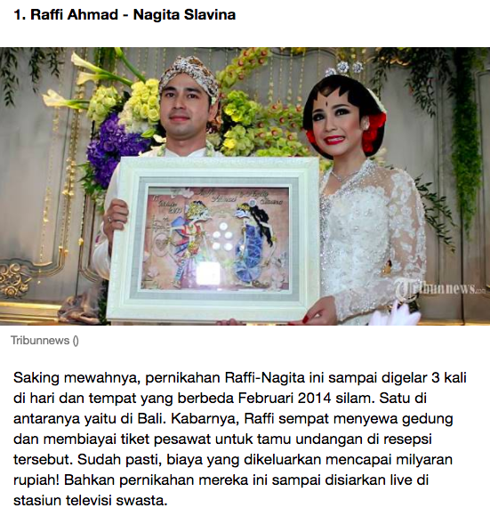 TRADING FOREX 5 Pernikahan Artis Ini Disebut Paling Mewah SeIndonesia