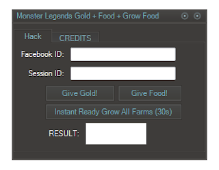 Cheat Monster Legends Hack Food, Gold, Gem 