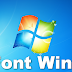 تحميل خطوط ويندوز 7 الأصلية Win7