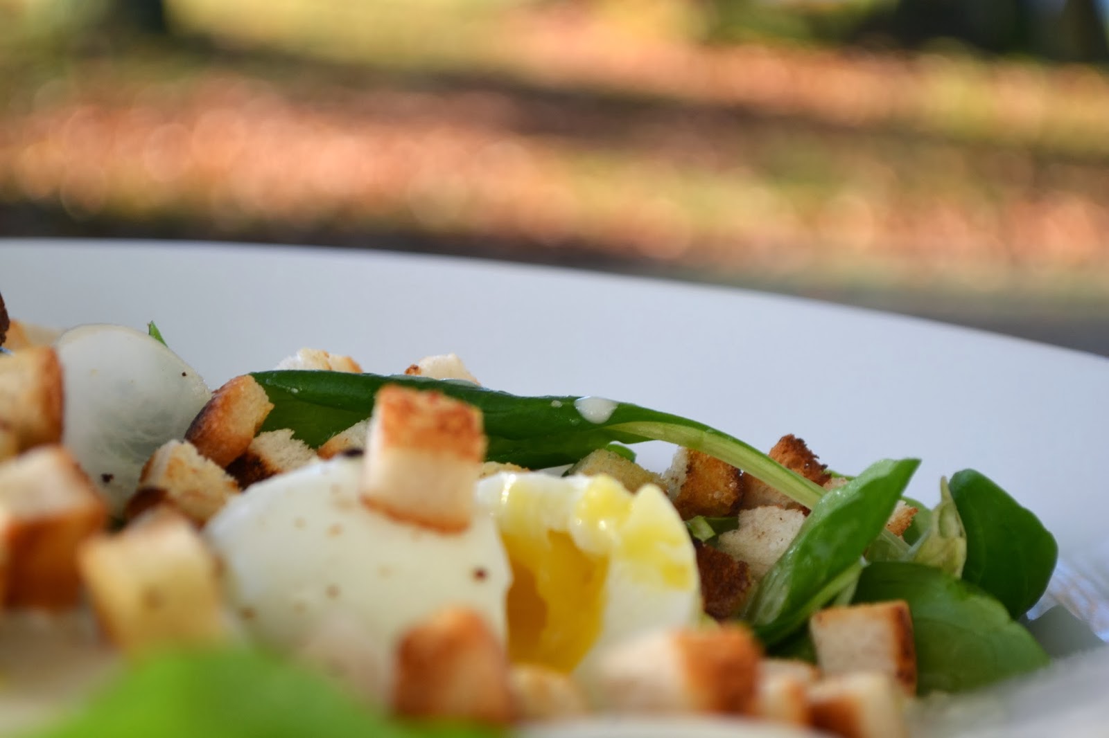clubzimmer: Feldsalat mit Kartoffeldressing
