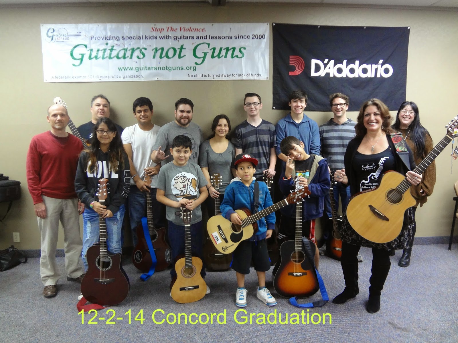 Guitars Not Guns, Inc. California Gallery