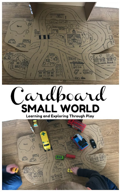 Cardboard Road Small World