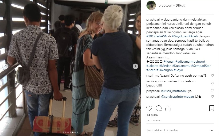 Perjalanan Udara Solo - Jakarta - Medan Trip ke Ujung Sumatera