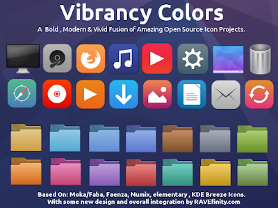 Vibrancy Colors Icon Theme