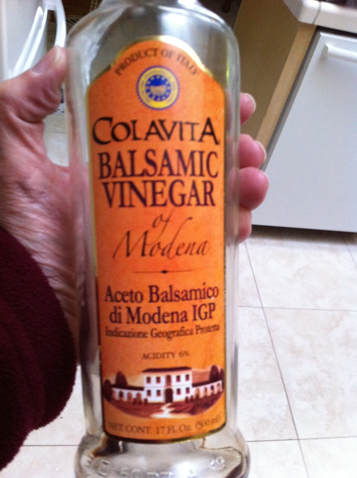 Inspired Resourceful Creative Balsamic Vinegar... contains lead?