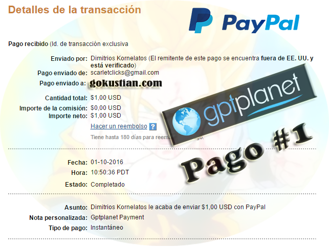 gptplanet prueba de pago