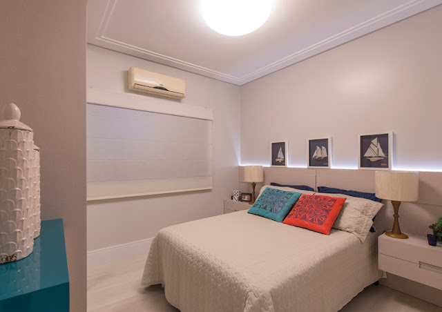 Decoração Azul da cor do mar e muita leveza no apartamento decorado. Blog Achados de Decoração apartamento-decorado-azul-da-cor-do-mar-blog-achados-de-decoracao