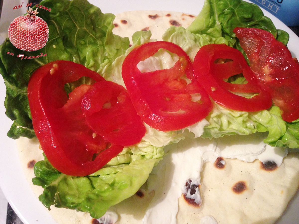 Así se come en Granada. Wraps sin gluten