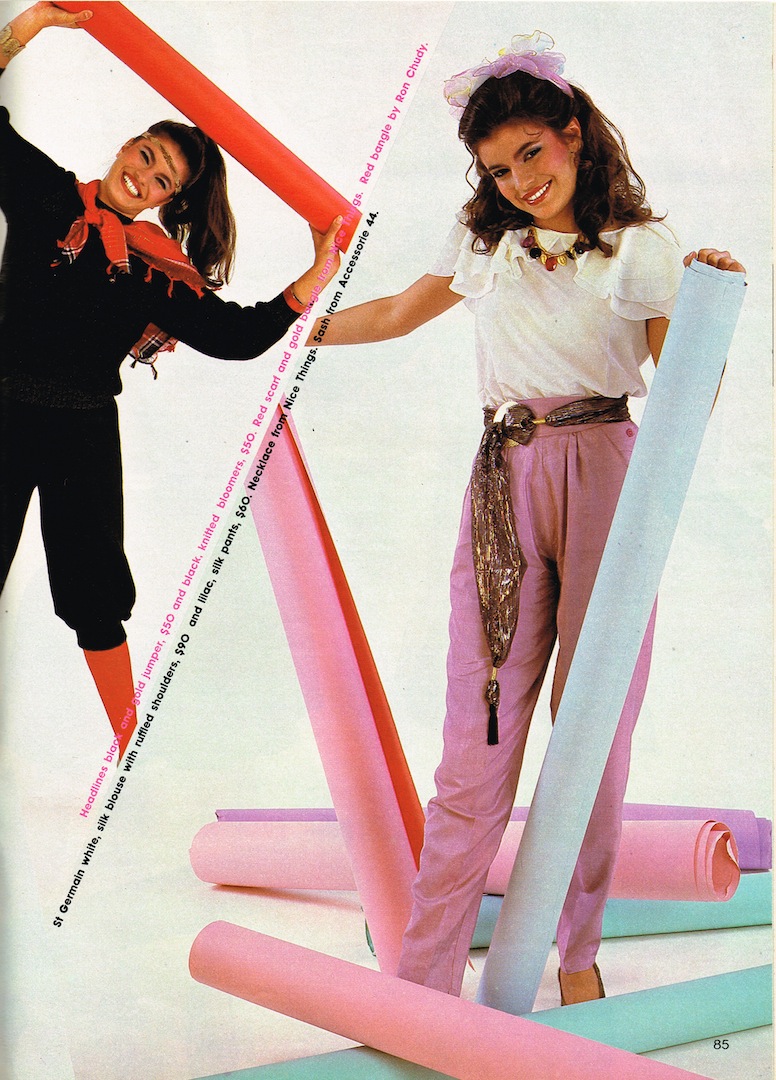 Glossy Sheen: Party Pieces - Dolly July 1982