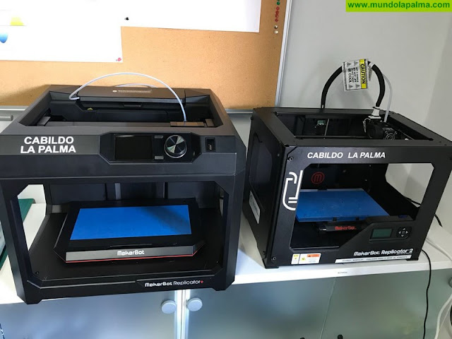 El Cabildo ya dispone de dos impresoras 3D para su cesión a los centros educativos de la isla 