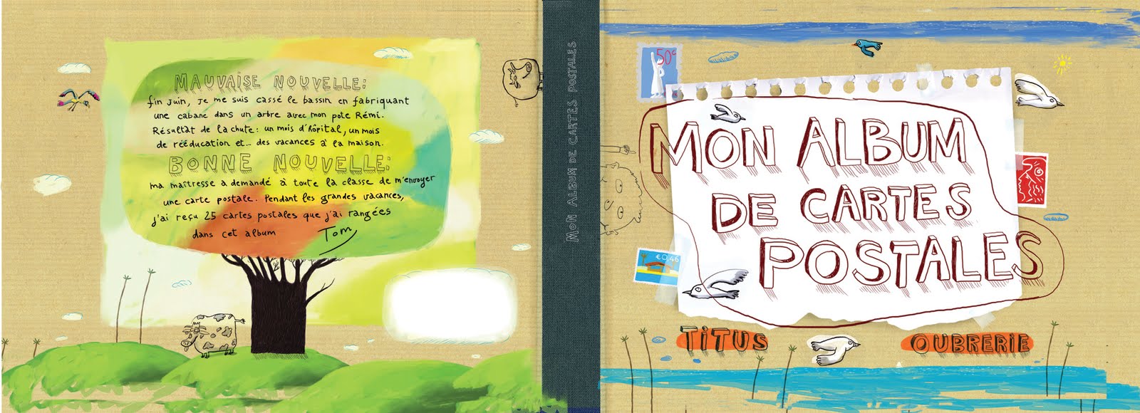 Clément Oubrerie: Mon album de cartes postales