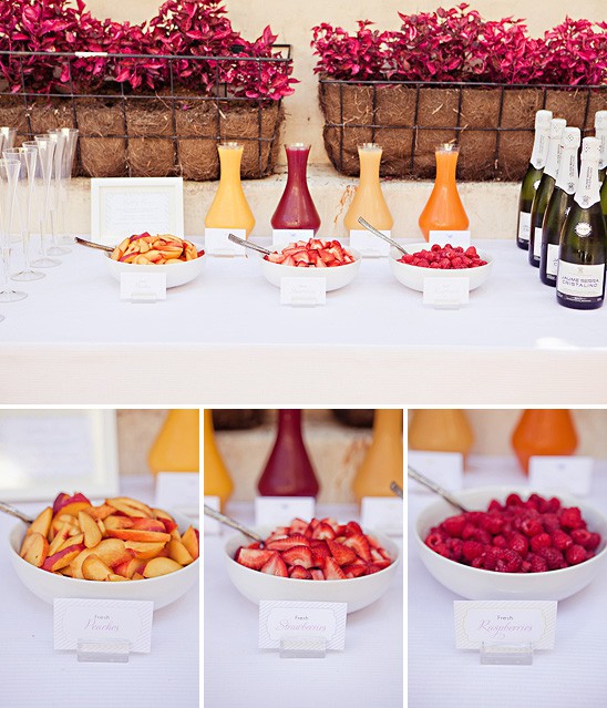 Platinum Touch Events {Entertaining} Build Your Own Mimosa Bar