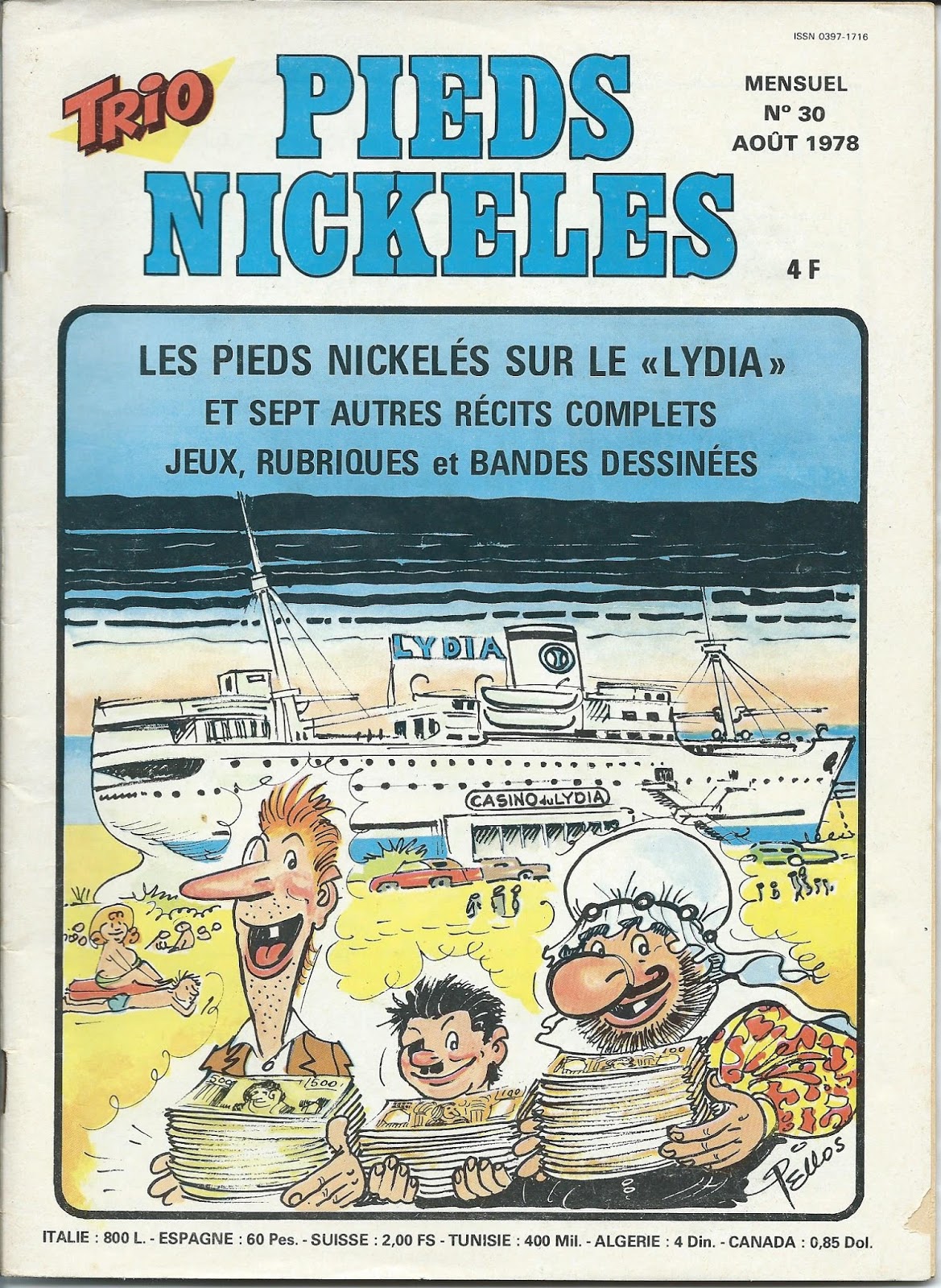 Lydia Moonta Août 1978 Les Pieds Nickelés S Empa Du Le Luxueux N A Plus Que Quelques Mois à Vivre Mais ça Nos Personnages L Igno On Y Croise Notamment Une Certaine Kuniko Tsutsumi