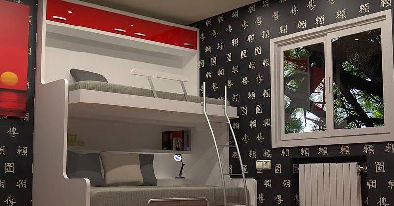 Camas abatibles y plegables en Madrid : CAMA NIDO (CON CAJONES) CON