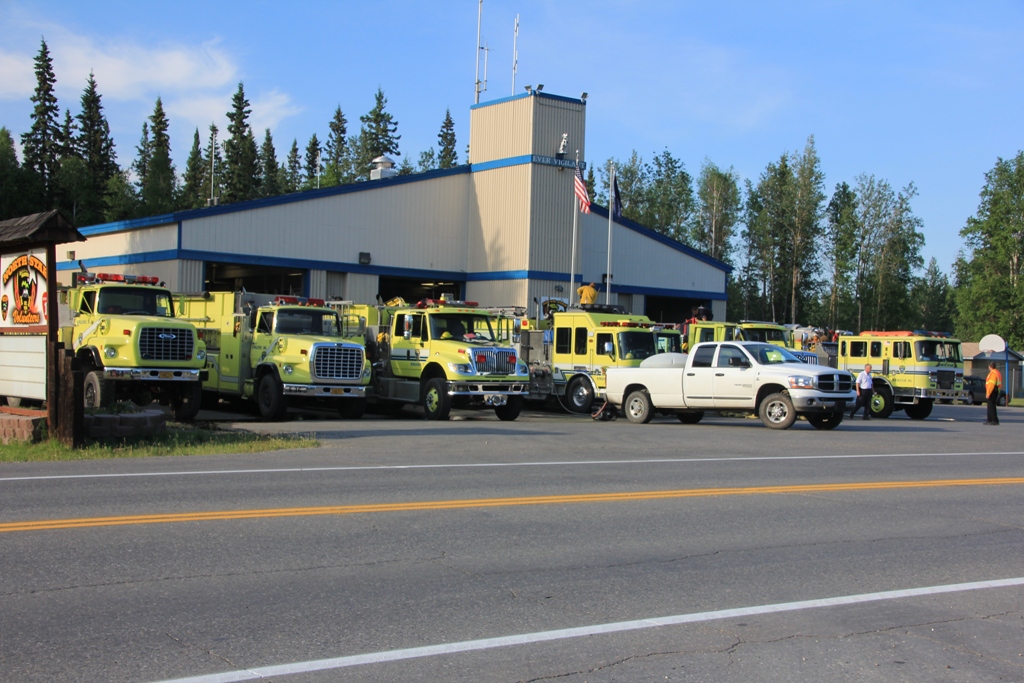 Living in Alaska North Pole Fire!