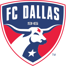 Logo Tim Klub Sepakbola FC Dallas PNG
