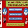 Aplikasi Jadwal Pbm Sd Tahun 2016/2017 Format Excel
