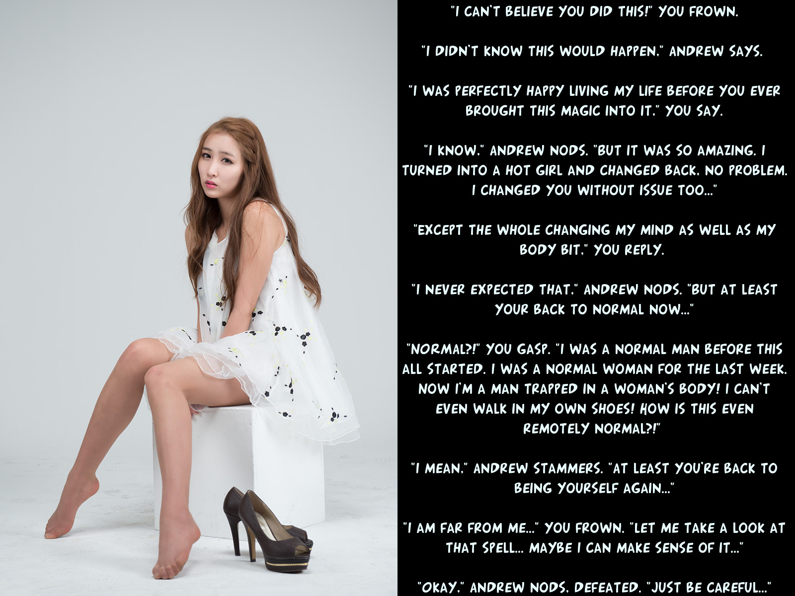 Boglin's 118th Attempt at a Web Presence...: Mini Series: Change Room