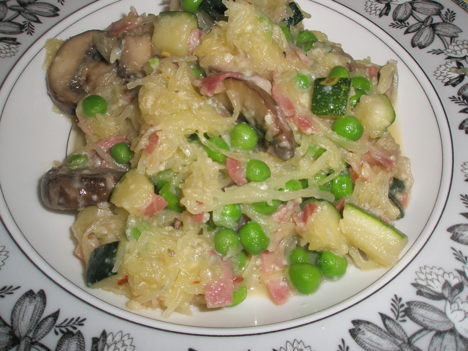Got it, Cook it Spaghetti Squash Pasta Carbonara