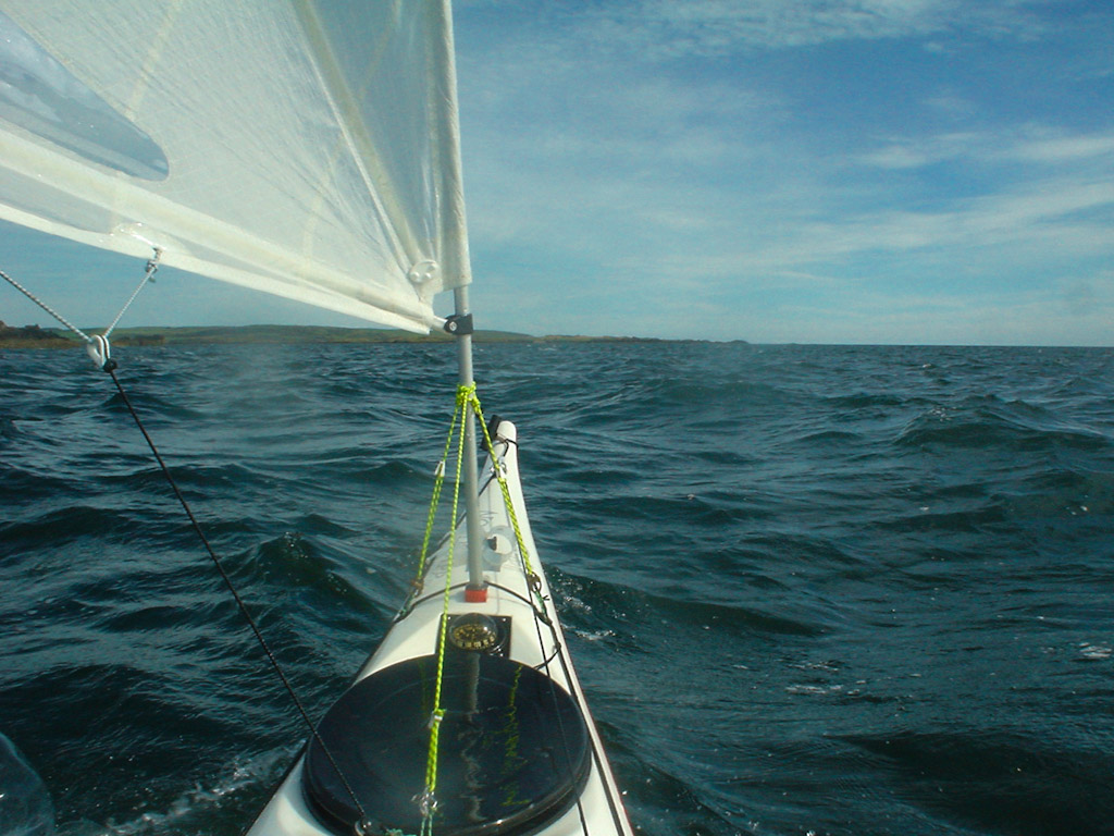 Sea kayaking with Carbon Fibre sea kayak skeg review