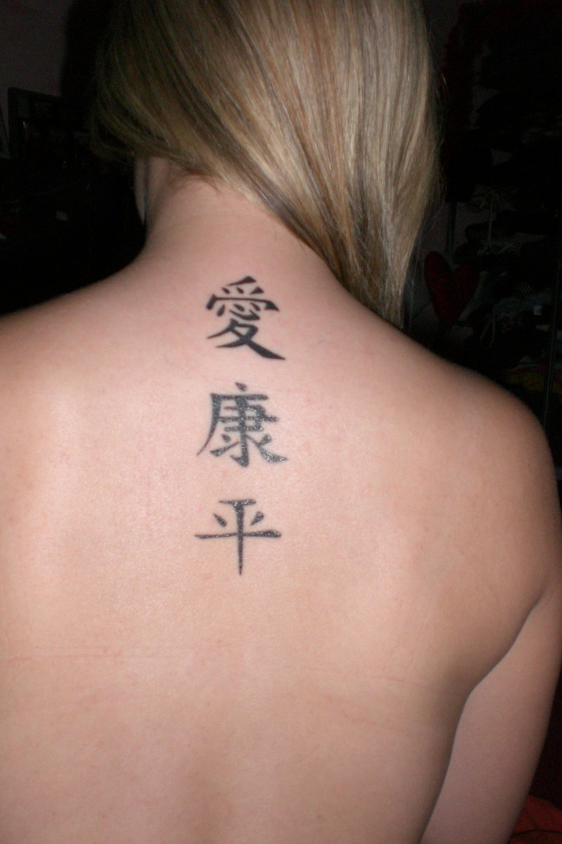 Chinese Words Tattoos Sayings