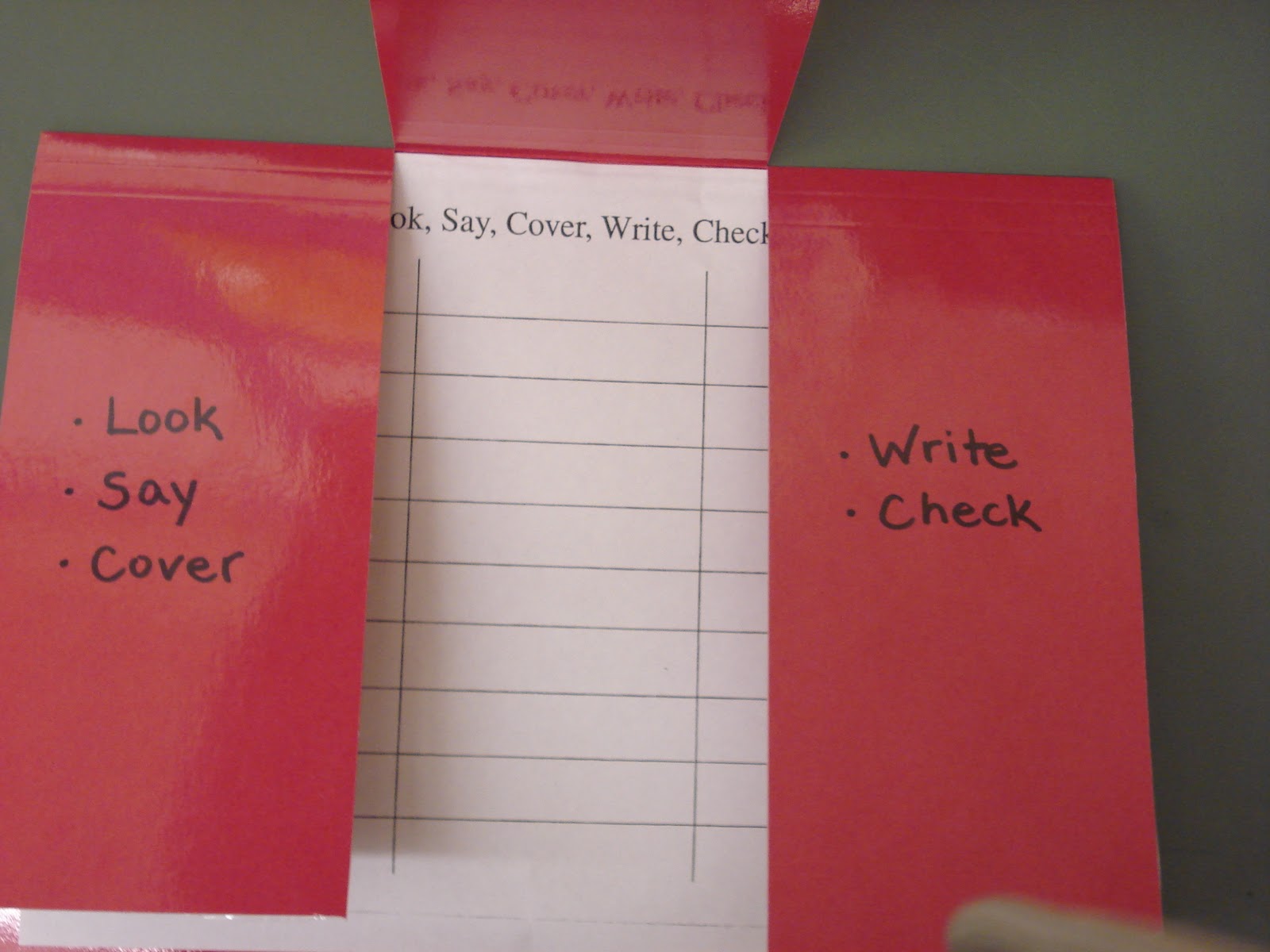 Mrs. Gavalis' Classroom Blog: Studying Spelling Words