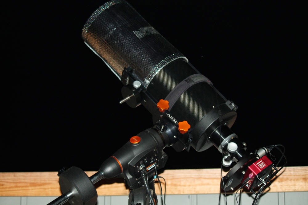 Little Piney Observatory Improving Corners and Homemade Dew Shields