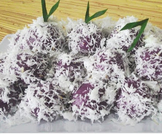 Klepon Ubi Ungu Klepon Ubi Ungu