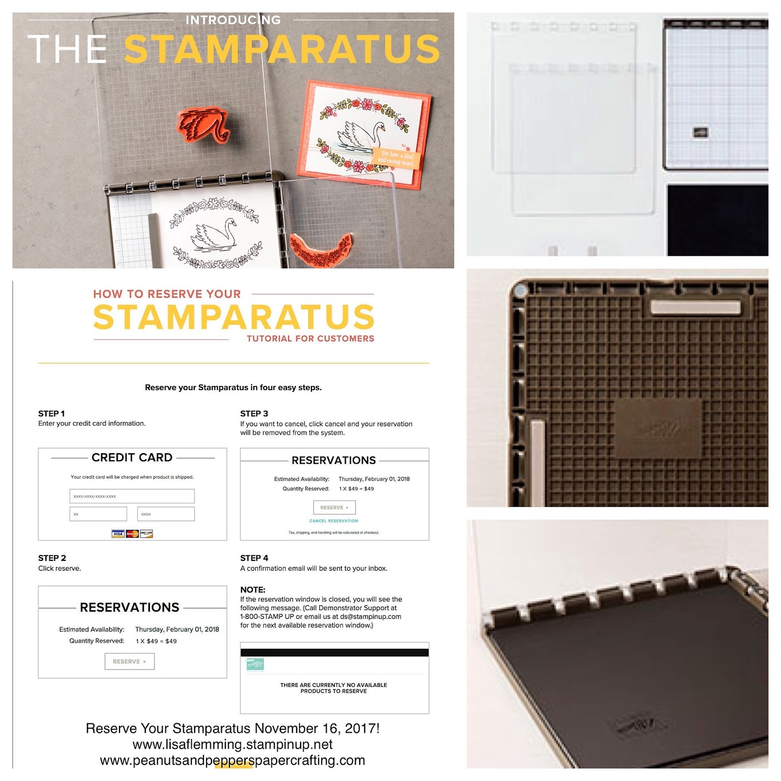 What's Up Wednesday! Introducing The Stampin' Up! Stamparatus