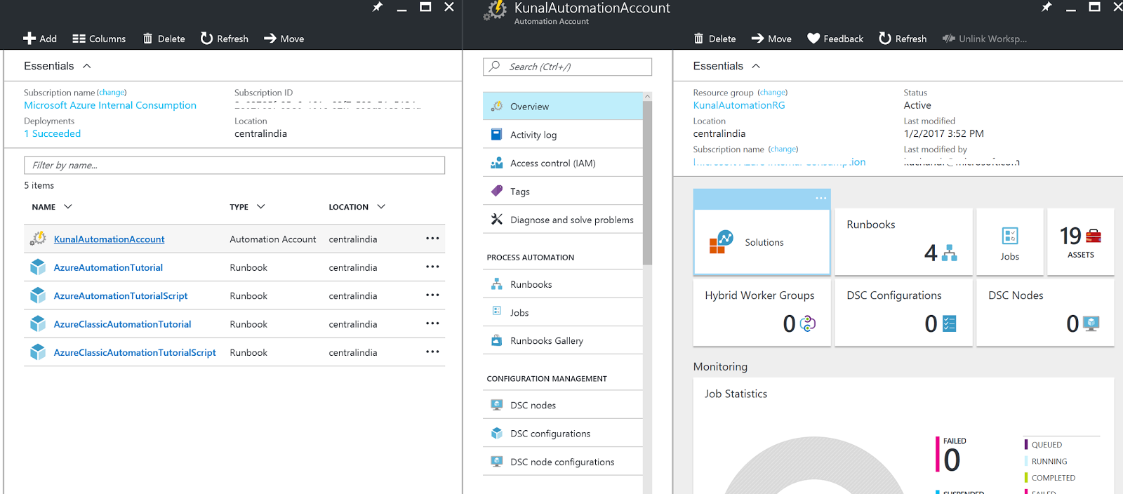 Domain join Azure VM using Azure Automation DSC