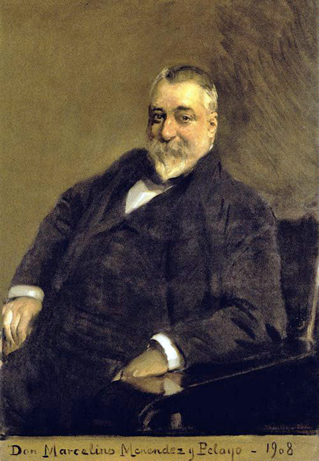Joaquín Sorolla Marcelino Menendez y Pelayo