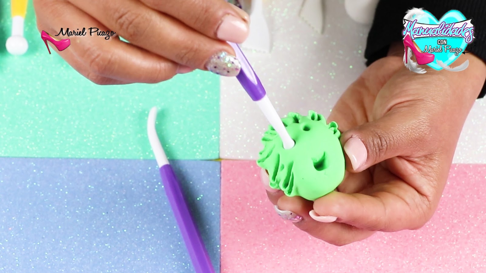 muñecas de foamy moldeable