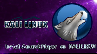 How to install Amarok media player 2.8.0 with Terminal on Kali Linux