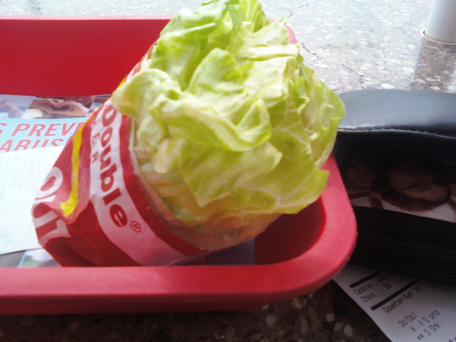 w0rld's FAT blog In N Out lettuce wrap burger