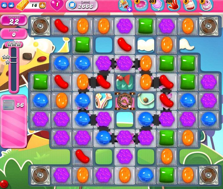 Candy Crush Saga level 2666 Candy Crush Saga level 2666
