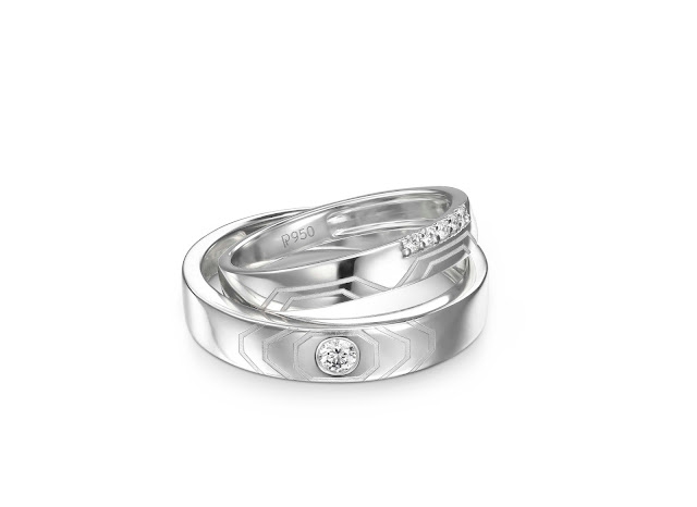 This Valentine’s Day embark on an eternal love story with a range of timeless Platinum love bands